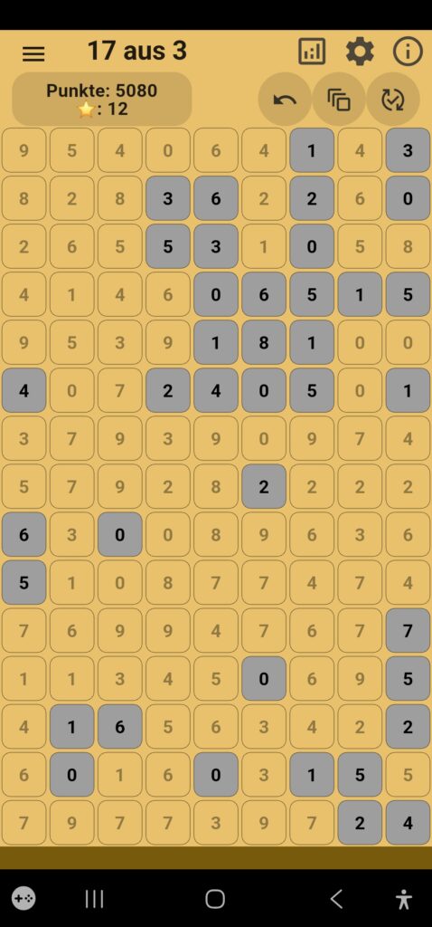 17aus3 Geduldsspiel