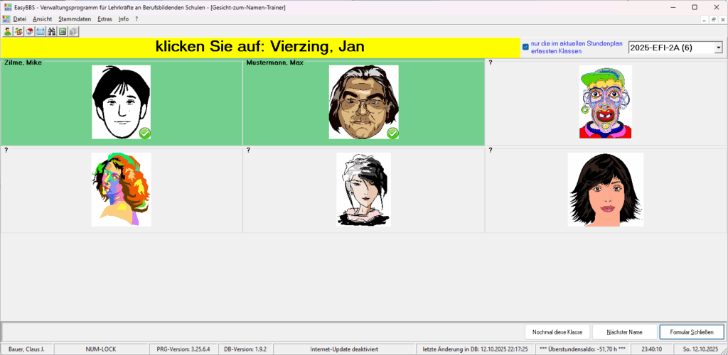 easybbs gesichtzumnamentrainer
