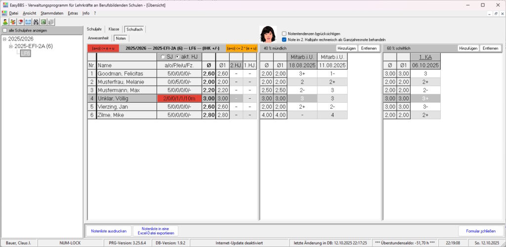 easybbs notenübersicht